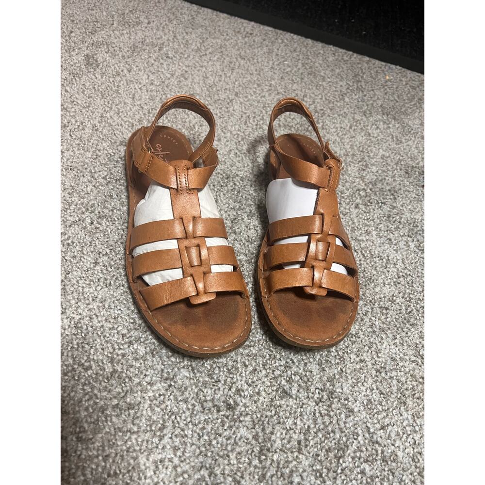 Clarks Women Sandals Size 8.5 Pre owned - Picture 2 of 7